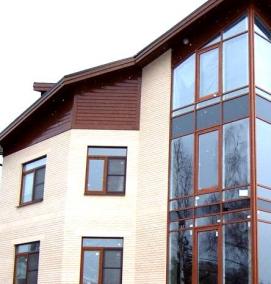 Алюминиевые фасады - вариант 1