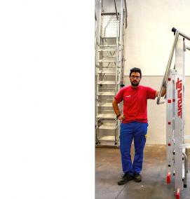 Алюминиевые лестницы 3м - вариант 1