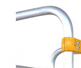 Алюминиевые лестницы с широкими ступенями - модель 3