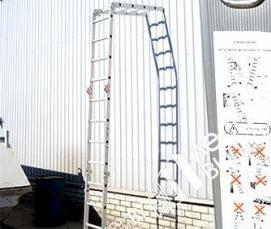 Алюминиевые лестницы трансформеры 6 метров - модель 2