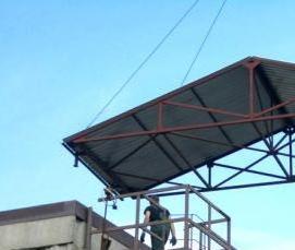 Алюминиевые металлоконструкции - модель 4