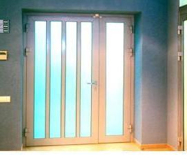 Алюминиевые межкомнатные двери - модель 4