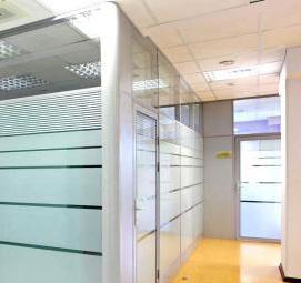 Алюминиевые офисные перегородки - модель 2