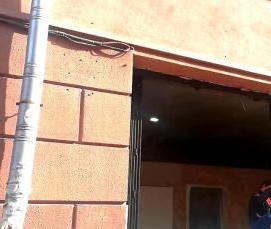 Алюминиевые окна гармошка - модель 3