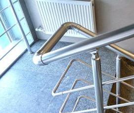 Алюминиевые перила - вариант 4