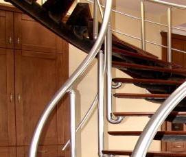 Алюминиевые перила - вариант 2