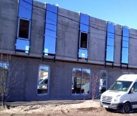 Алюминиевые пластиковые окна - вариант 1