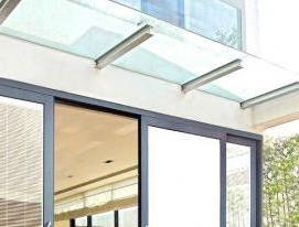 Алюминиевые раздвижные межкомнатные двери - тип 1