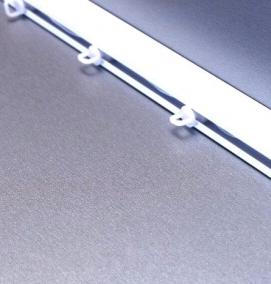 Алюминиевый карниз для штор потолочный - модель 4