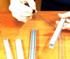 Алюминиевый монтажный профиль - тип 1