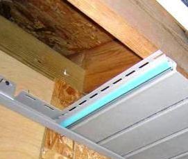 Алюминиевый софит - модель 1