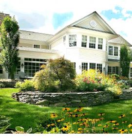 Американский ландшафтный дизайн - модель 1