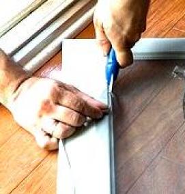 Антимоскитная сетка на окна - вариант 1