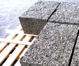 Арболитовый кирпич - модель 2