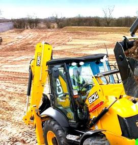 Аренда экскаватора с трамбовкой - тип 4