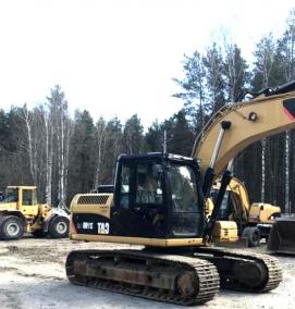 Аренда гусеничного экскаватора - вариант 1