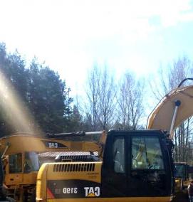 Аренда гусеничного экскаватора - вариант 3