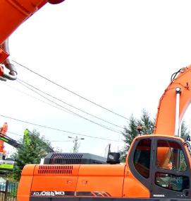 Аренда гусеничного экскаватора - вариант 2