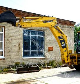 Аренда прицепного экскаватора - модель 3
