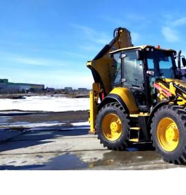 Аренда прицепного экскаватора - модель 2