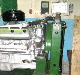 Армейский дизельный генератор - вариант 1