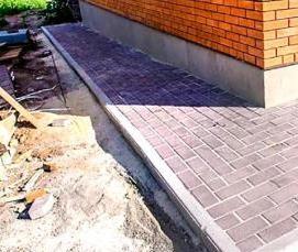 Армированная тротуарная плитка - модель 3