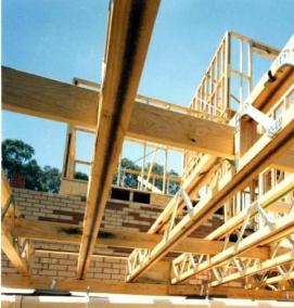 Армированные деревянные балки - модель 3