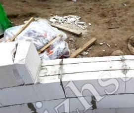 Армированный пеноблок - тип 1