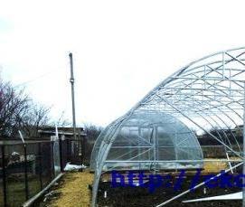 Арочная теплица - модель 4