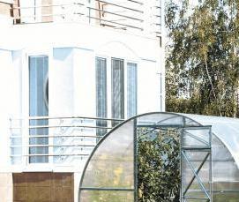 Арочная теплица - модель 2