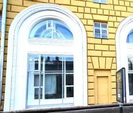 Арочные алюминиевые окна - модель 4