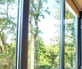 Арочные алюминиевые окна - модель 3