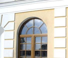 Арочные деревянные окна - модель 3