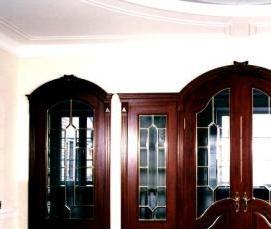 Арочные пластиковые двери межкомнатные - тип 4