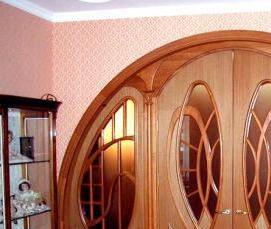 Арочные пластиковые двери межкомнатные - тип 3