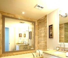 Асимметричное зеркало в ванную - тип 1