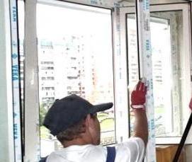 Атермальные пластиковые окна - модель 1