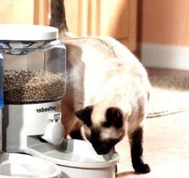 Автокормушка поилка для кошек - тип 2