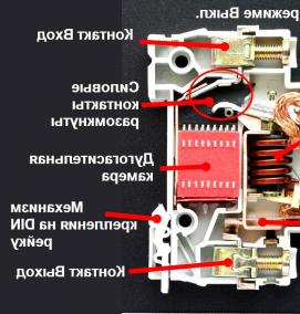 Автоматический выключатель на дин рейку - тип 3