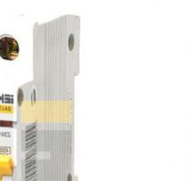 Автоматический выключатель с регулируемой тепловой защитой - тип 3