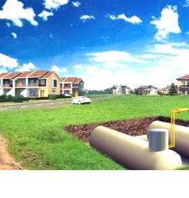 Автономная газификация частного дома - модель 1