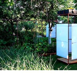 Бак для душа на дровах - вариант 1