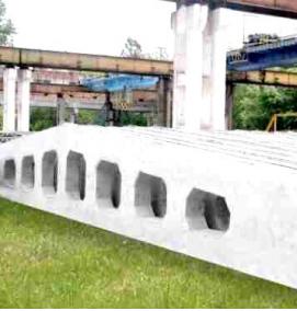 Балка 70 мм - вариант 4