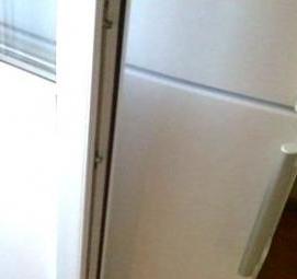 Балконная дверь без порога - вариант 1