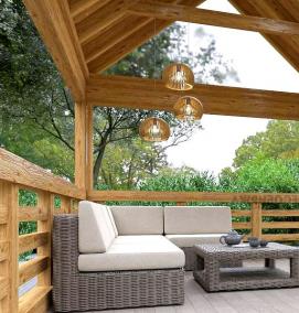 Балясины для террасы - тип 1