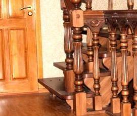 Балясины из дуба - вариант 1