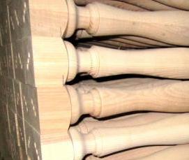 Балясины из дуба - вариант 2