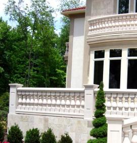 Балясины из камня - вариант 2