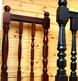 Балясины из ясеня - вариант 3