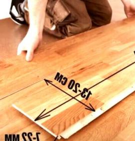 Бамбуковая паркетная доска - тип 1